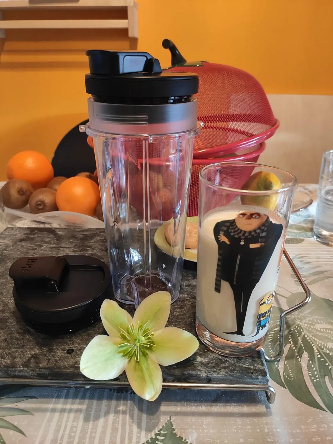 Ninja frullatore smoothie 700W nero 2 tazze 470ml