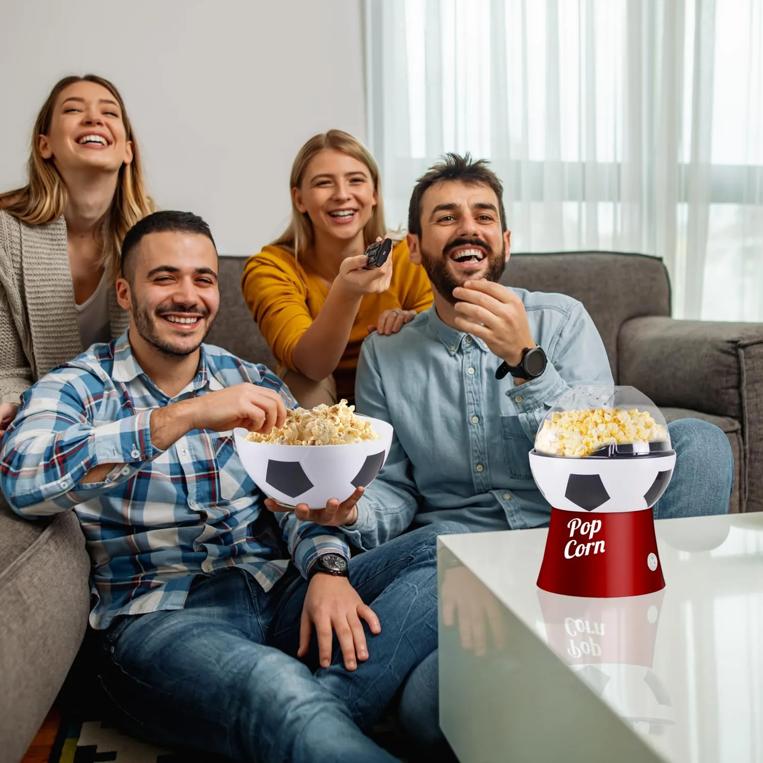 Beper P101CUD053 macchina popcorn aria pallone calcio