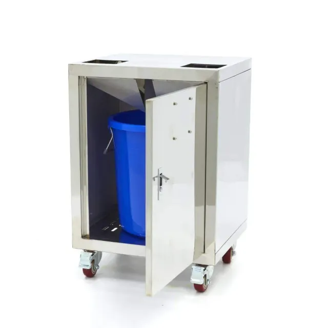 Maxima MAJ-26X MAJ-50X carrello inox con secchio