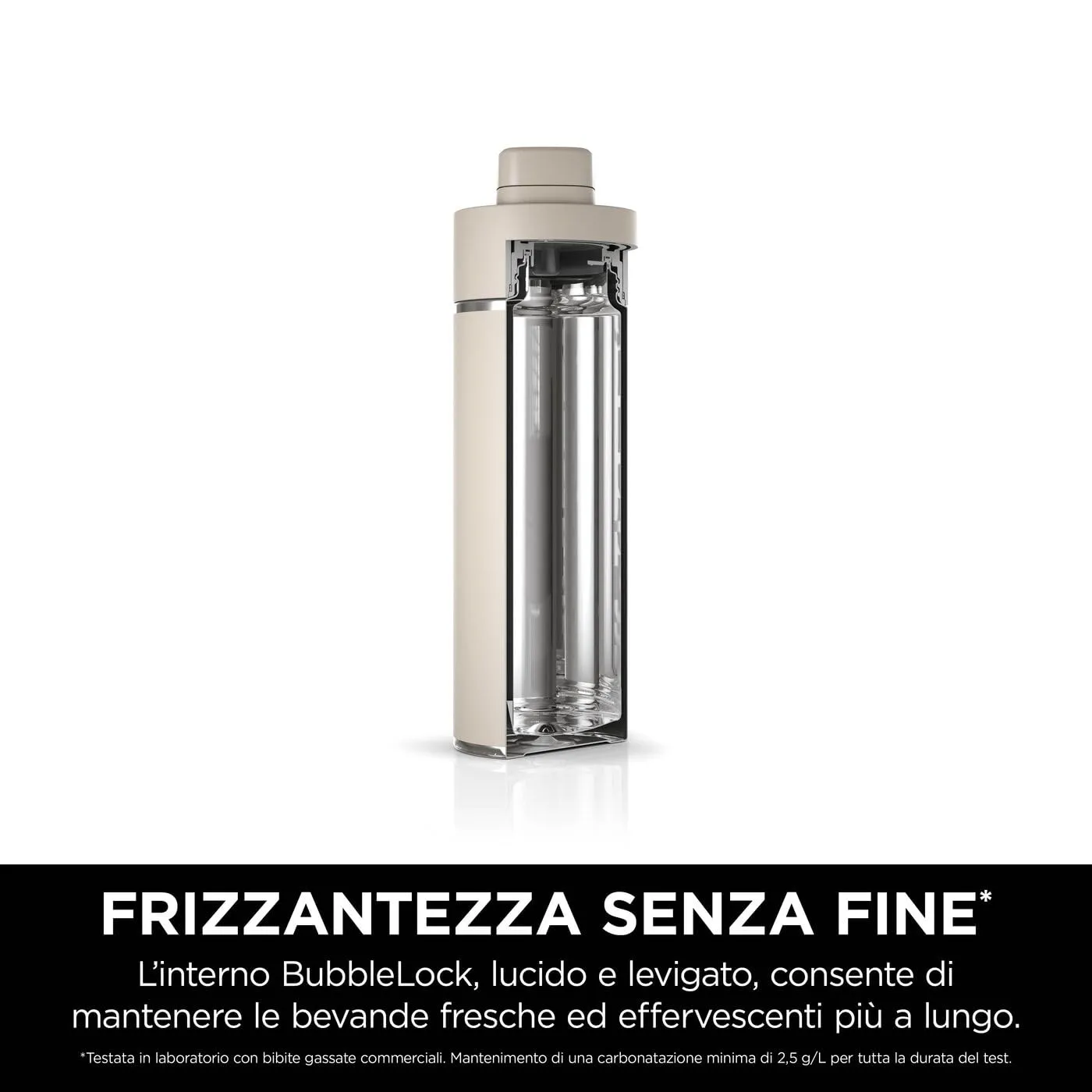 Ninja Thirsti DW2401EUUKST Borraccia Termica 700 ml Sabbia