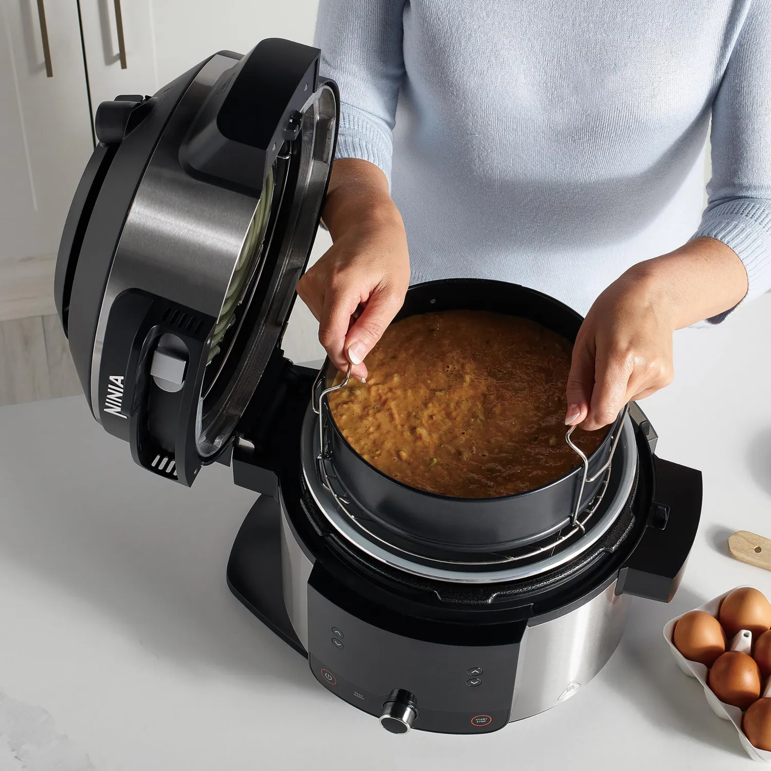 Ninja Foodi MAX Multicooker 11 in 1 6 L Acciaio
