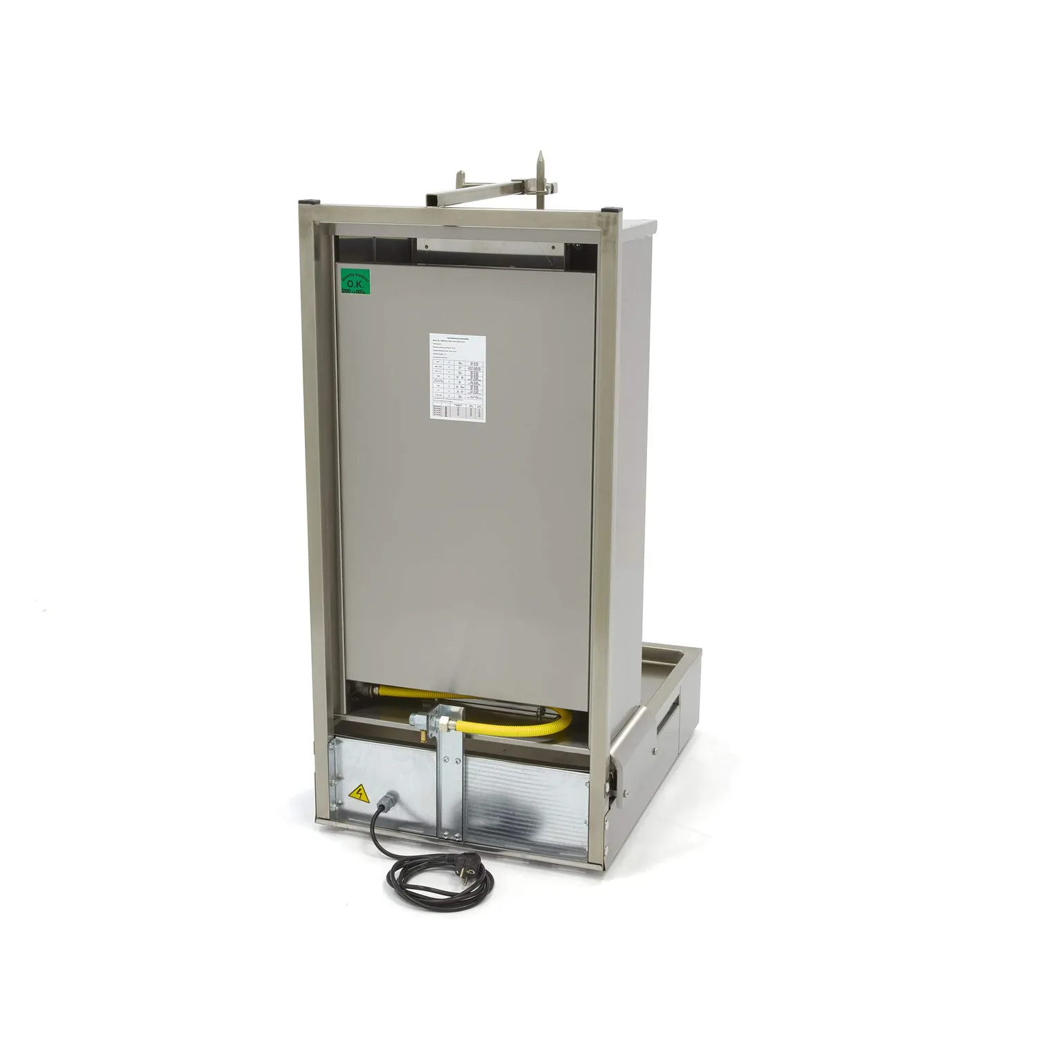 Pizza Maxima Grill Kebab 4 Fuochi Gas 70 kg