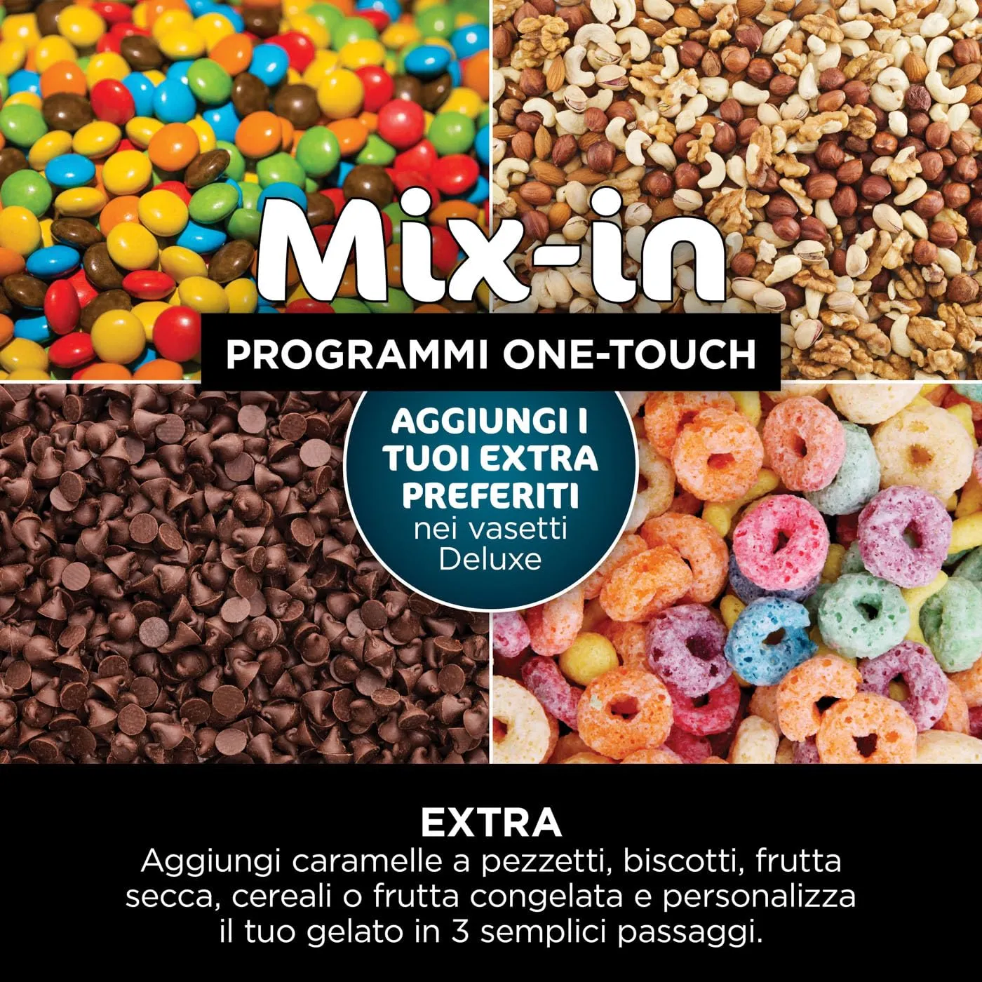 Ninja CREAMi Deluxe gelatiera 2x710 ml 10 programmi