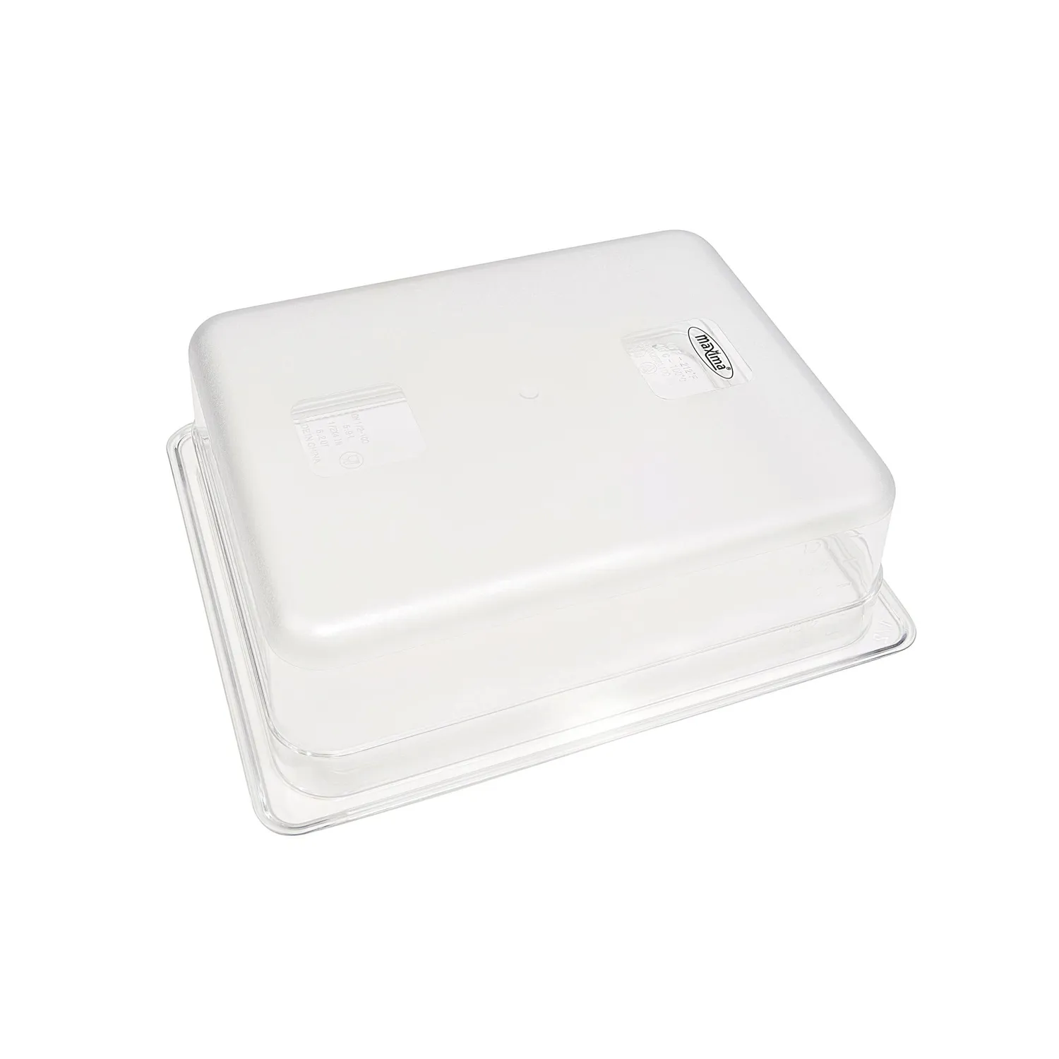 Pizza Maxima Contenitore GN 1/2 10 cm Policarbonato 6,5 L