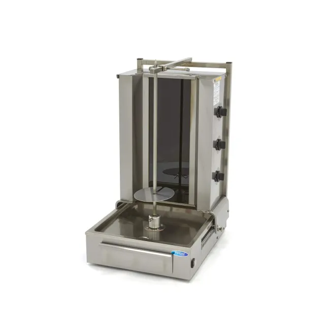Pizza Maxima Grill Kebab 3 Fuochi Elettrico 30 kg Base