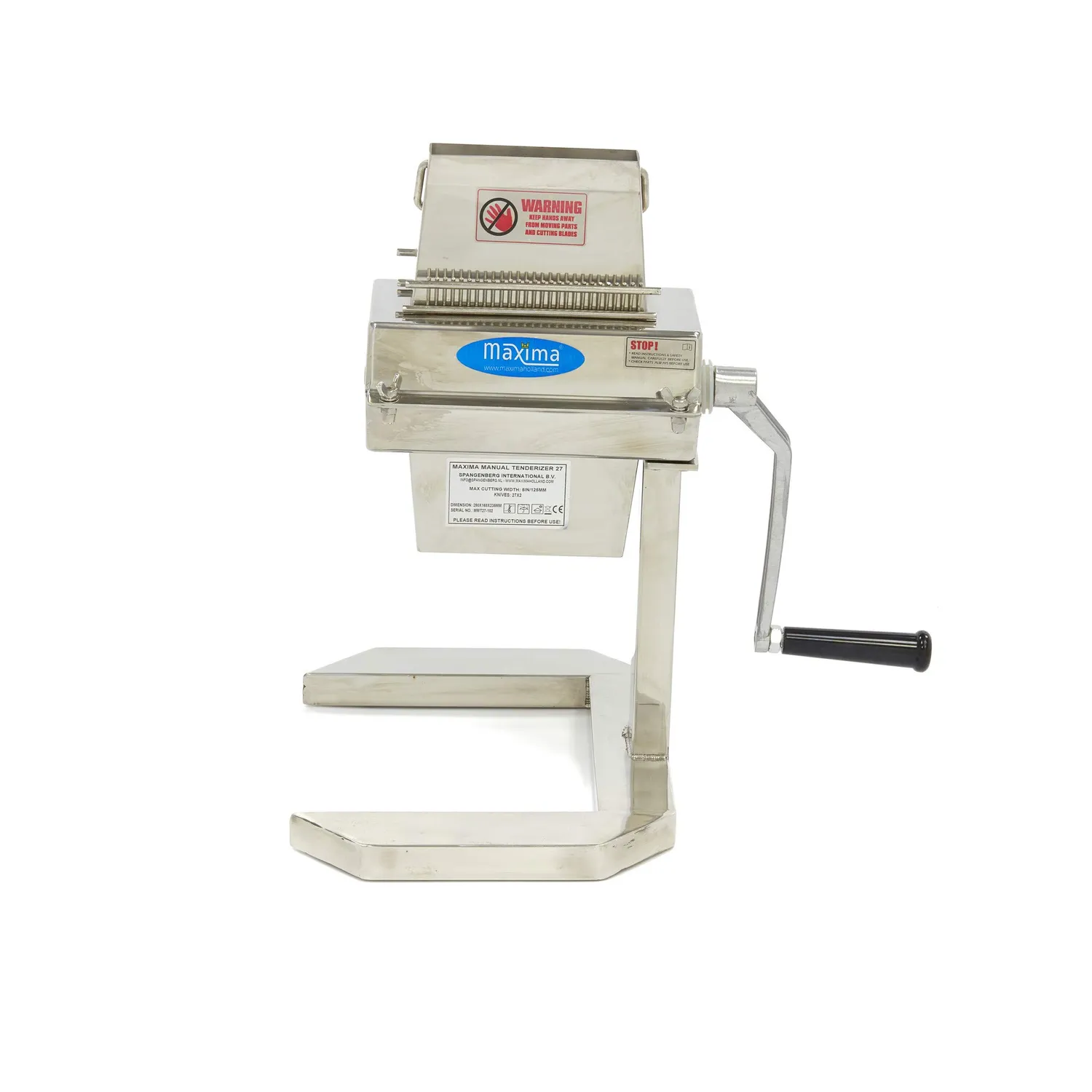 Maxima Inteneritore Carne Manuale Rulli 27 Lame 125 mm