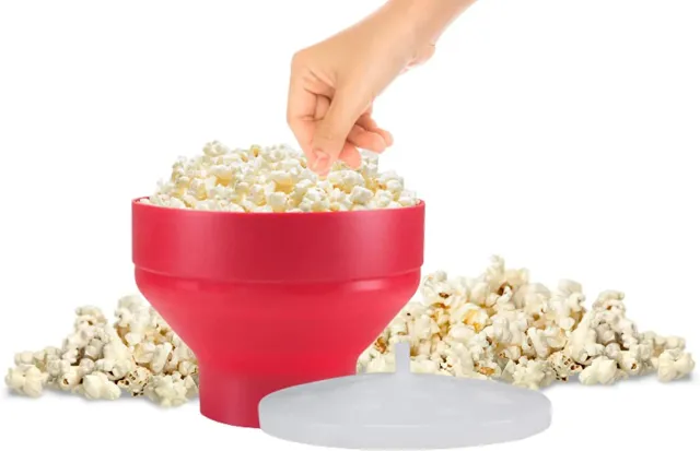 Beper C106CAS002 Cuoci Popcorn Microonde Silicone Pieghevole