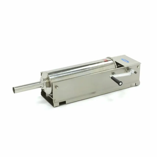 Maxima Insaccatrice Salsicce Orizzontale 7L inox 4 imbuti
