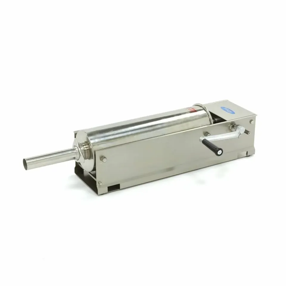 Maxima Insaccatrice Salsicce Orizzontale 7L inox 4 imbuti