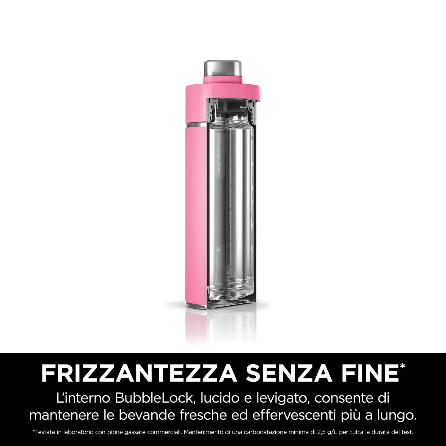 Ninja Thirsti DW2401EUUKBP1 borraccia termica gassate 700 ml rosa