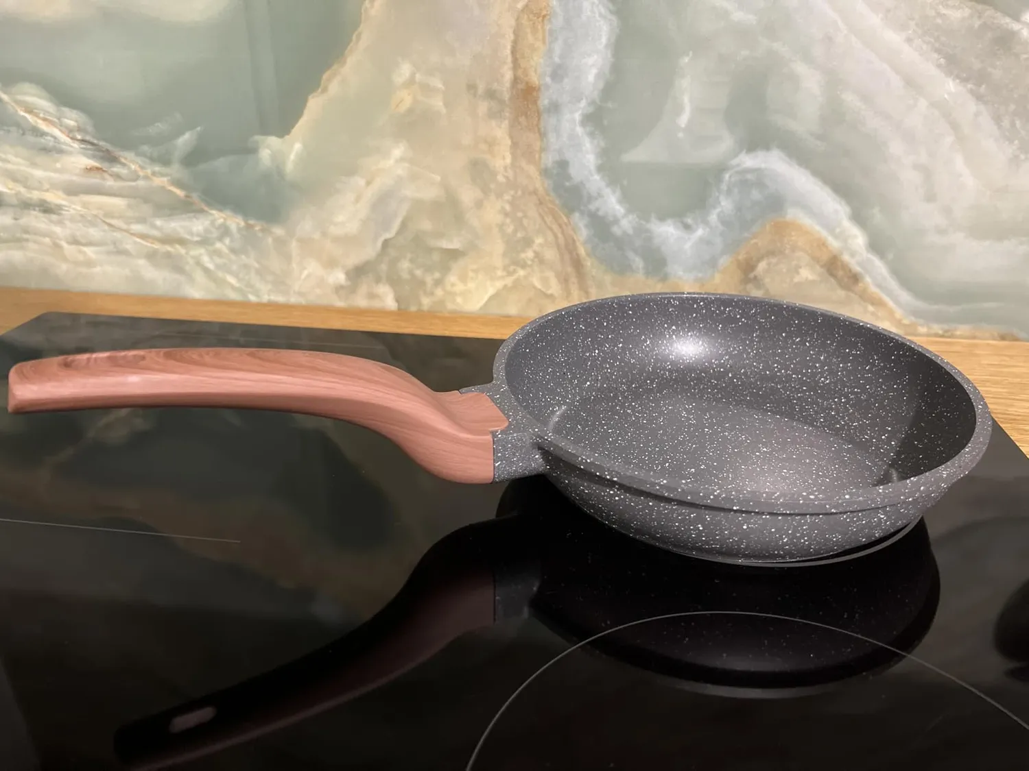Yashe padella antiaderente 24 cm senza PTFE PFAS