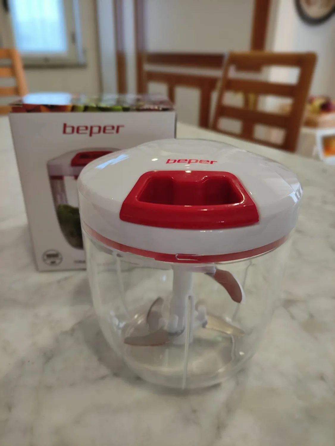 Beper C107UTT002 Tritatutto manuale a corda 1000 ml