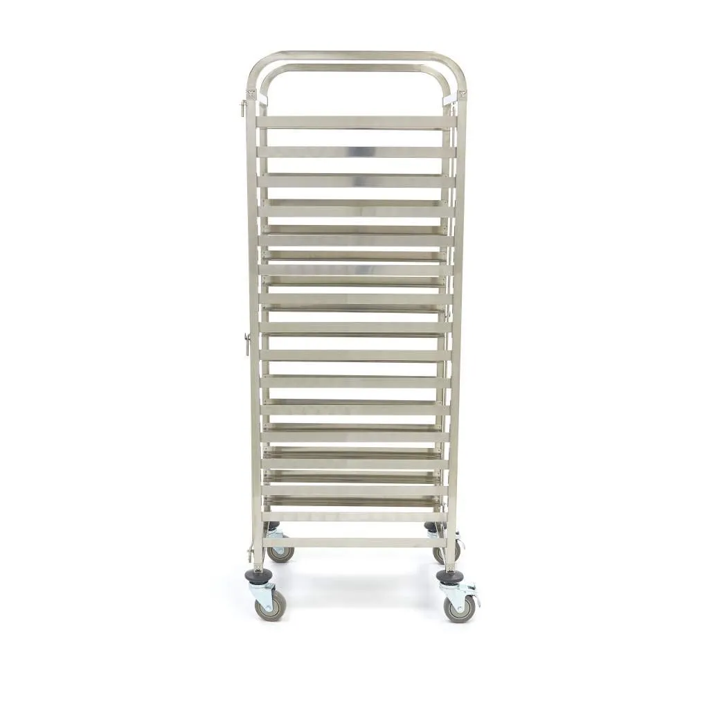 Maxima Carrello portavassoi 16 vassoi 60x40 cm inox