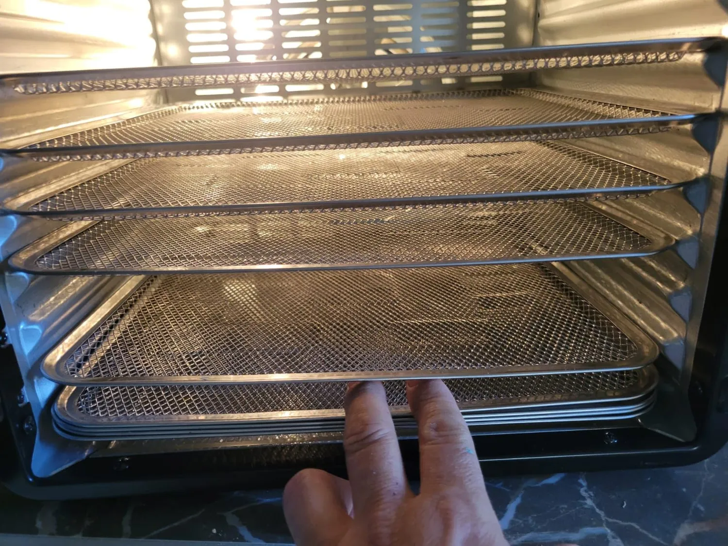 Yashe essiccatore alimentare 800W 9 vassoi inox 75°C