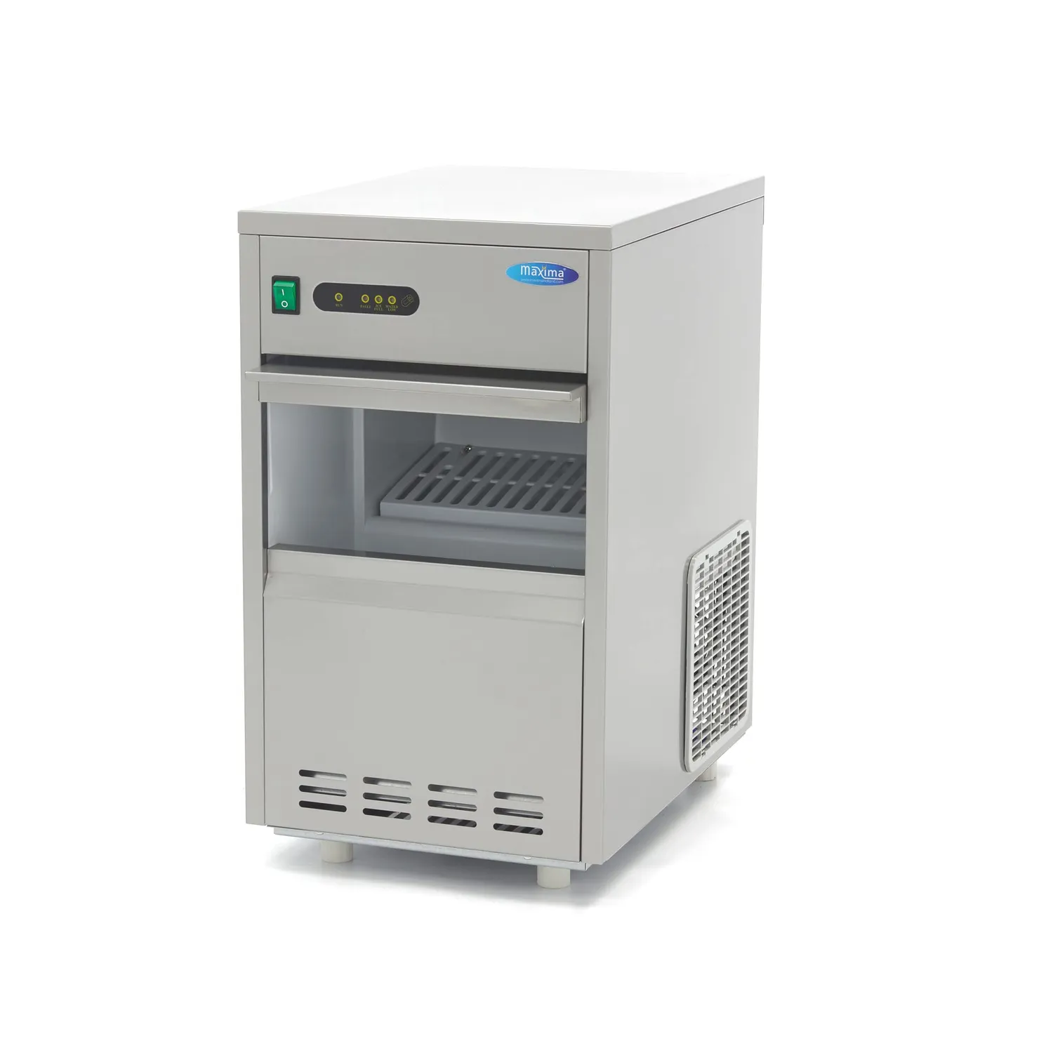 Pizza Maxima Macchina Ghiaccio 24 kg Cubetti con Serbatoio 5 kg