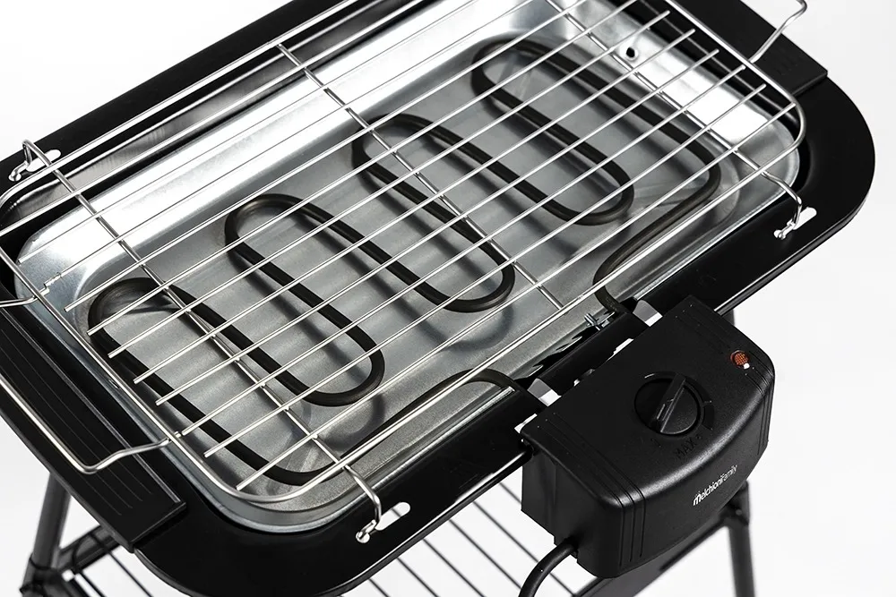 Melchioni Family BBQ2 griglia elettrica 2000W con piedistallo