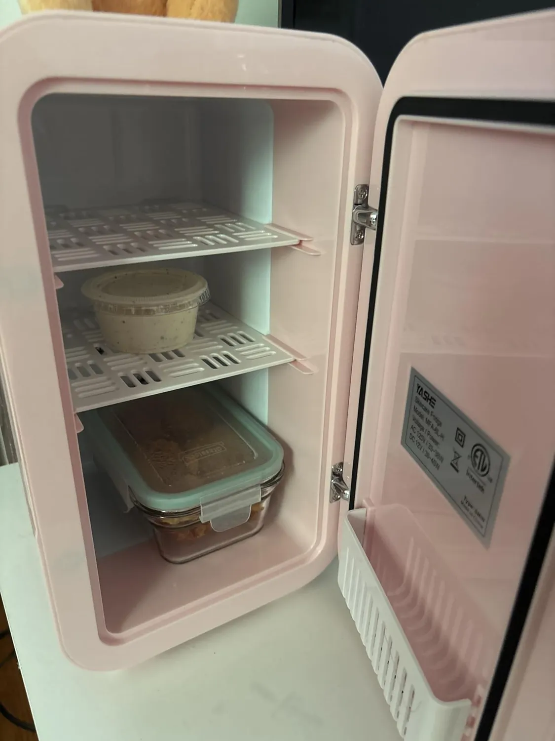 YASHE Mini Frigo 6 Litri Blu 8 Lattine