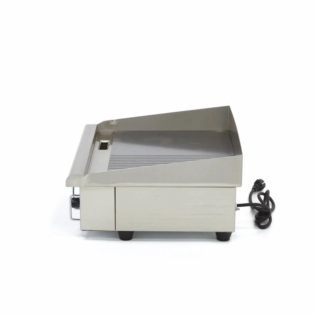 Maxima Piastra Barbecue 55 cm Metà Rigata 50-300°C