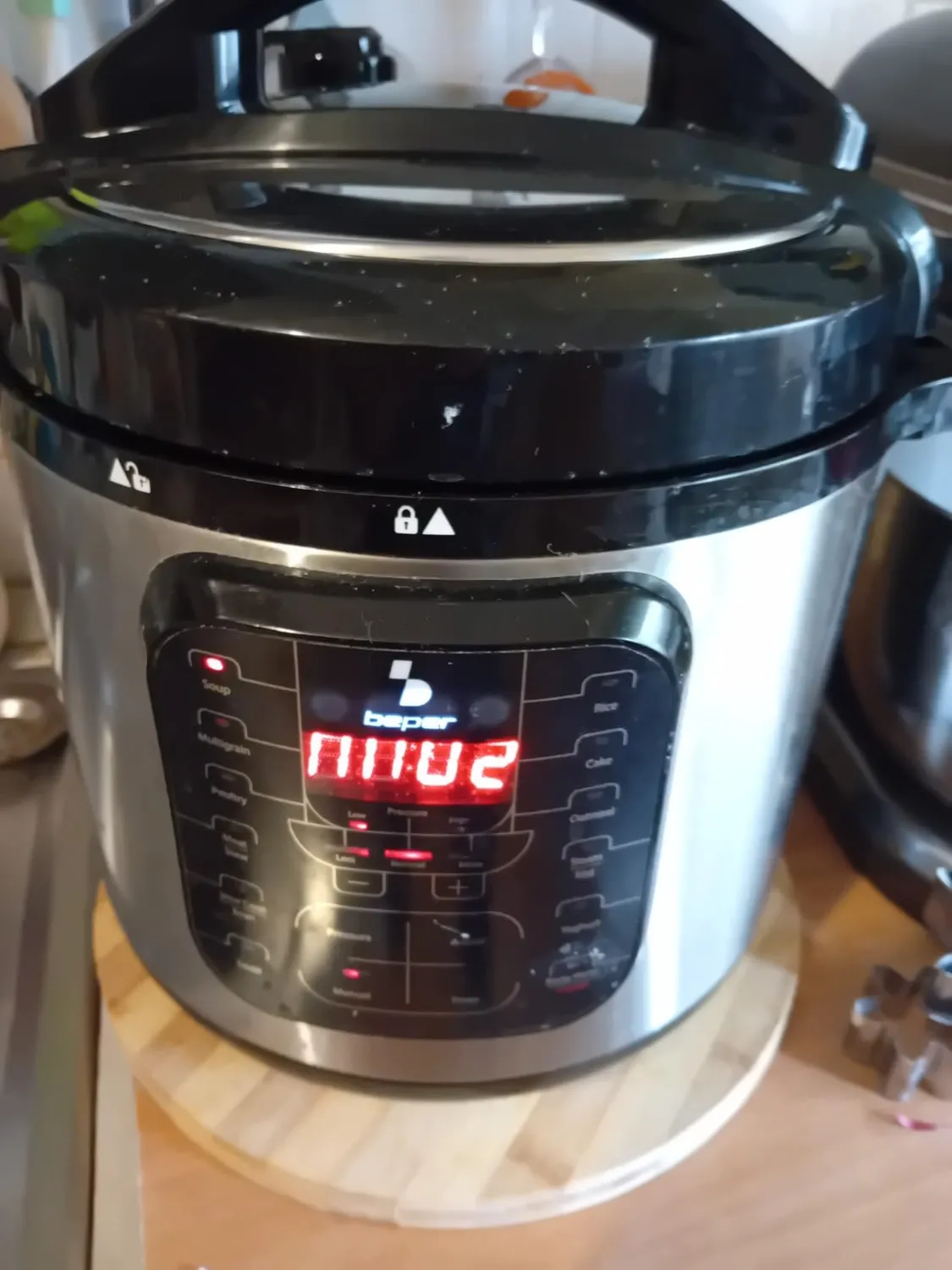 Beper P101COS001 Multicooker Pentola Pressione 6 L 15 Programmi