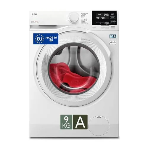 AEG Serie 6000 LR6G94OW Lavatrice 9 Kg ProSense Bianca