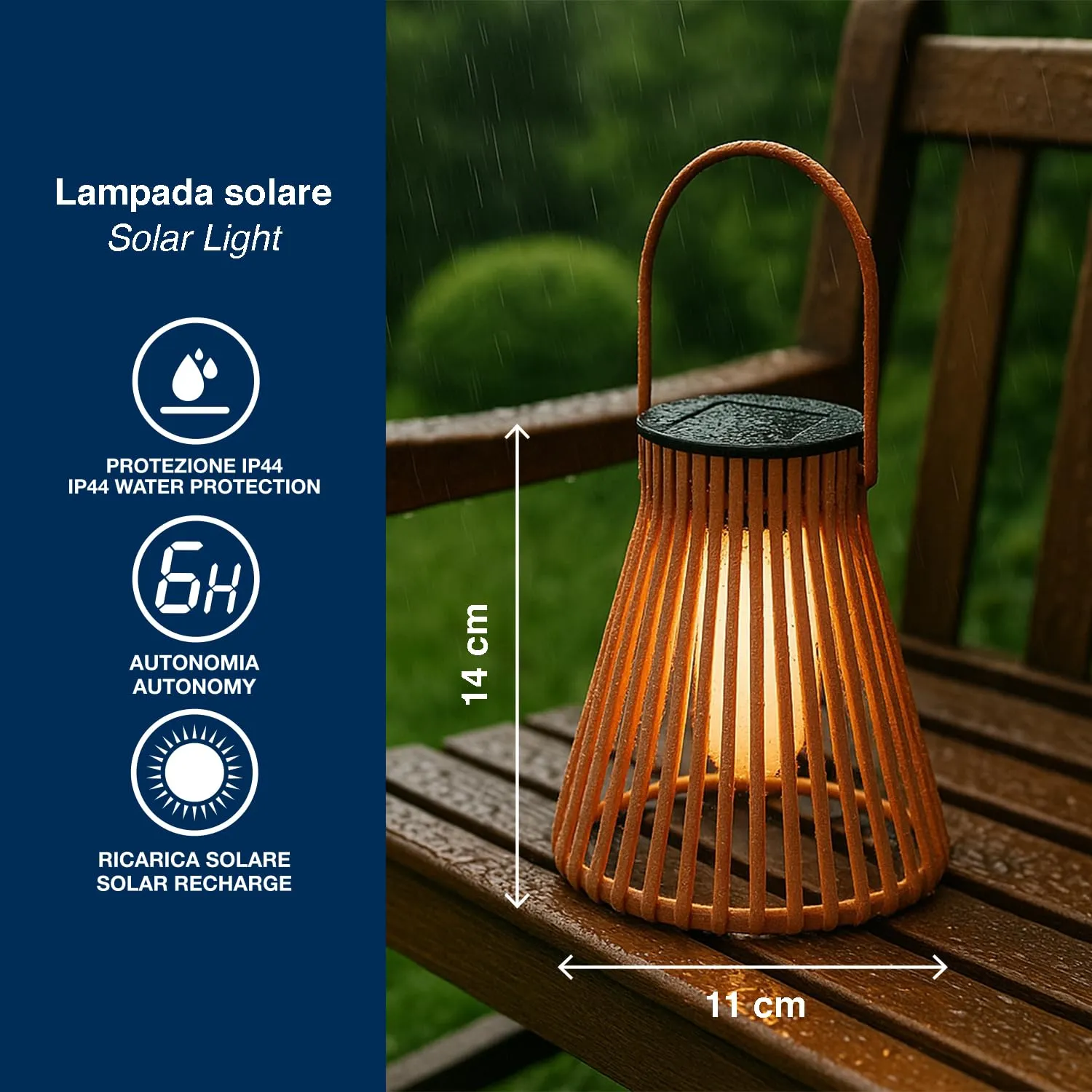 Beper P207ILO300 lampada solare esterno decorativa IP44