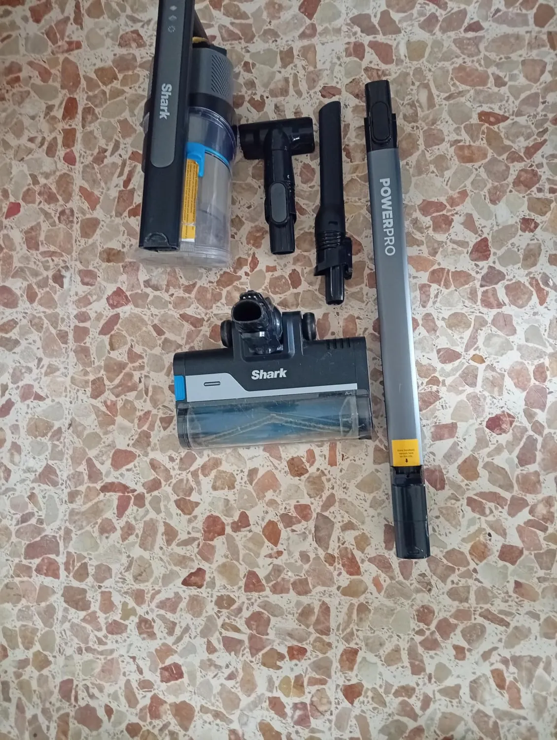 Shark PowerPro Aspirapolvere Senza Filo Blu Standard 50Min