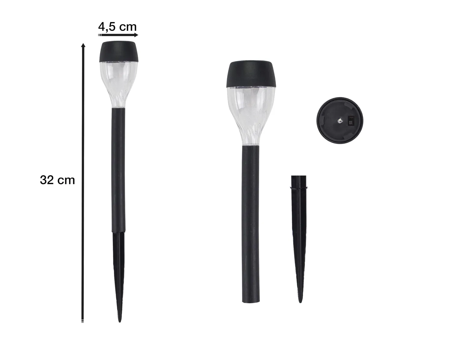 Beper P207ILO050 Luci Solari Giardino 5 Pezzi IP44