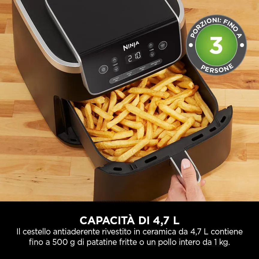 Ninja PRO friggitrice aria 4,7L nero