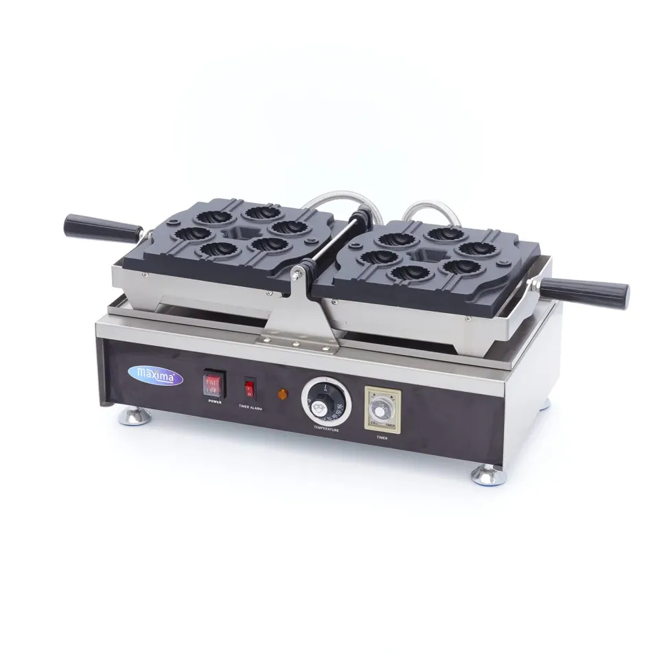 Maxima piastra waffle 6 cake pops su stecco