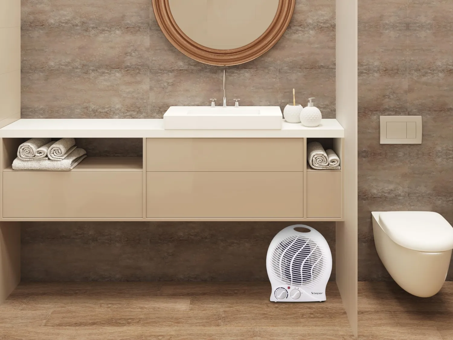 Beper P203TER203 Termoventilatore 2000W Compatto