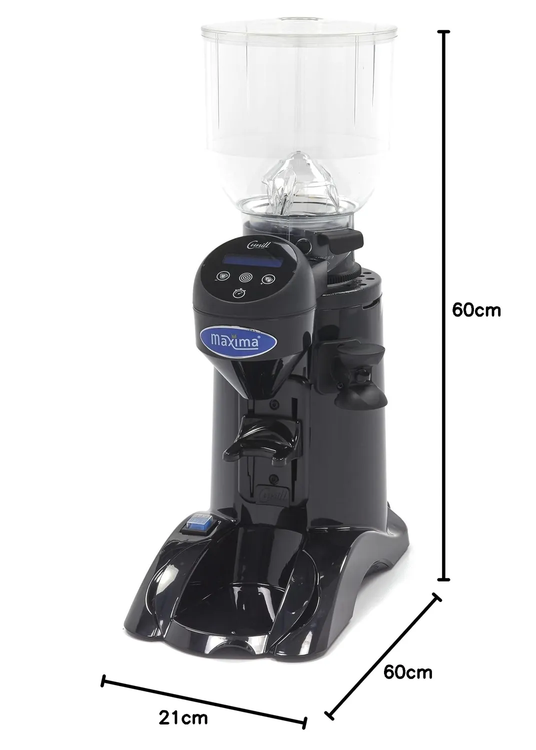 Maxima Macinacaffè 2 Kg Digitale con Dosatore