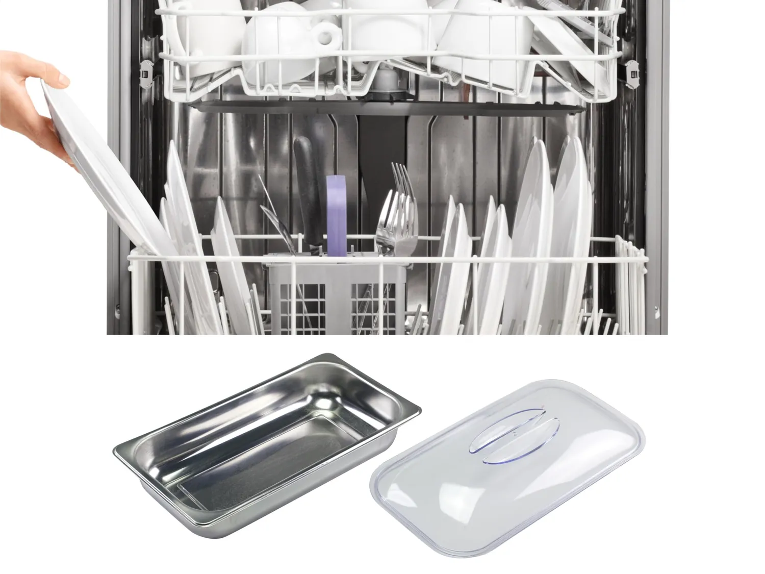 Beper P101TEM002 scaldavivande buffet 4 vassoi