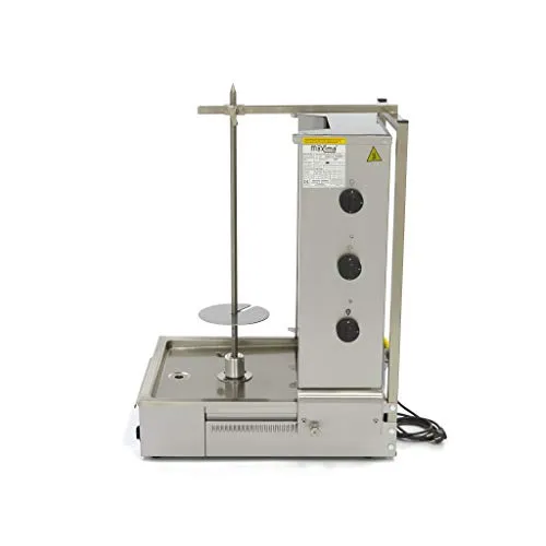 Pizza Maxima Döner Kebab 3 Bruciatori Gas Grill 40 kg