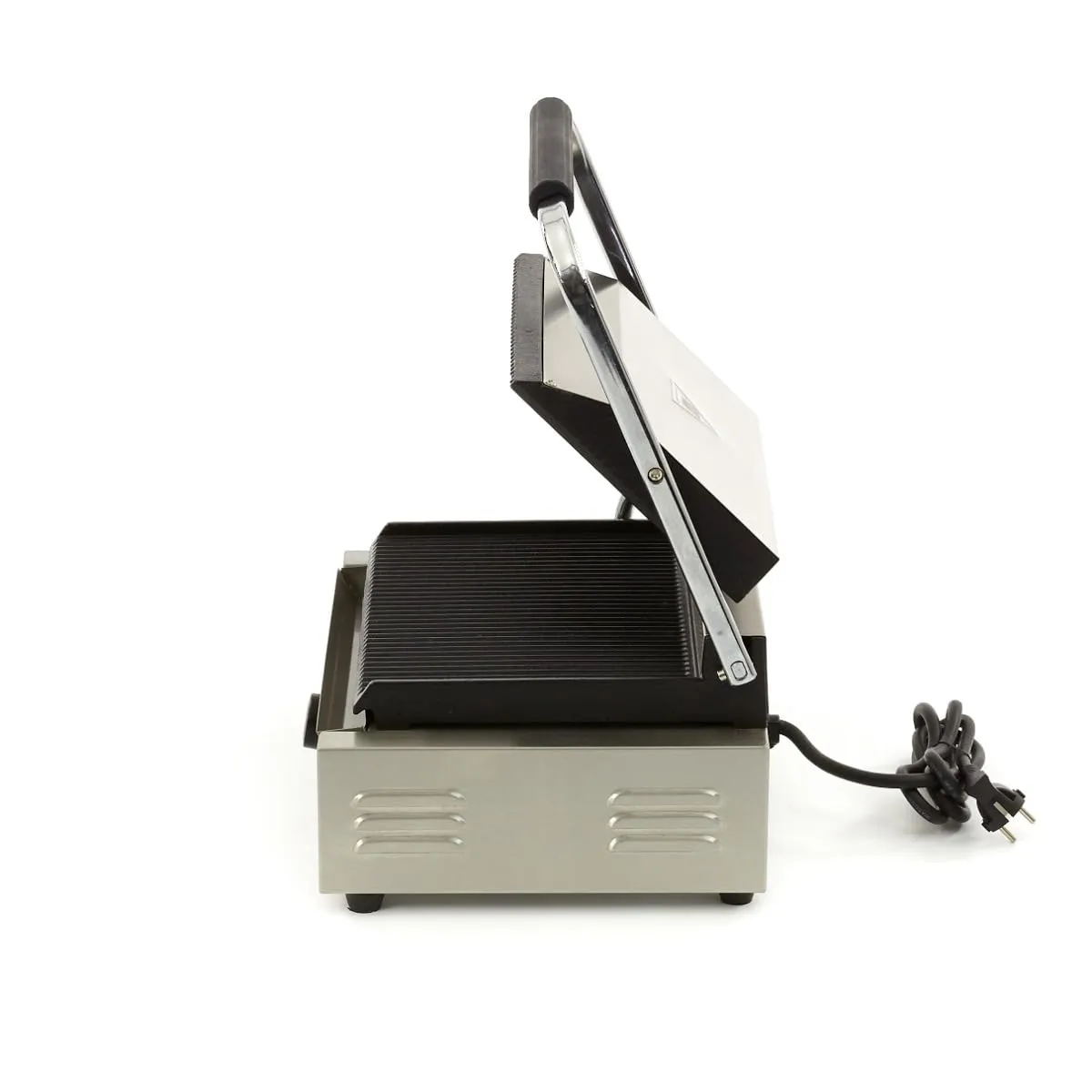 Maxima MCG Panini griglia contatto ghisa 2200 W scanalata
