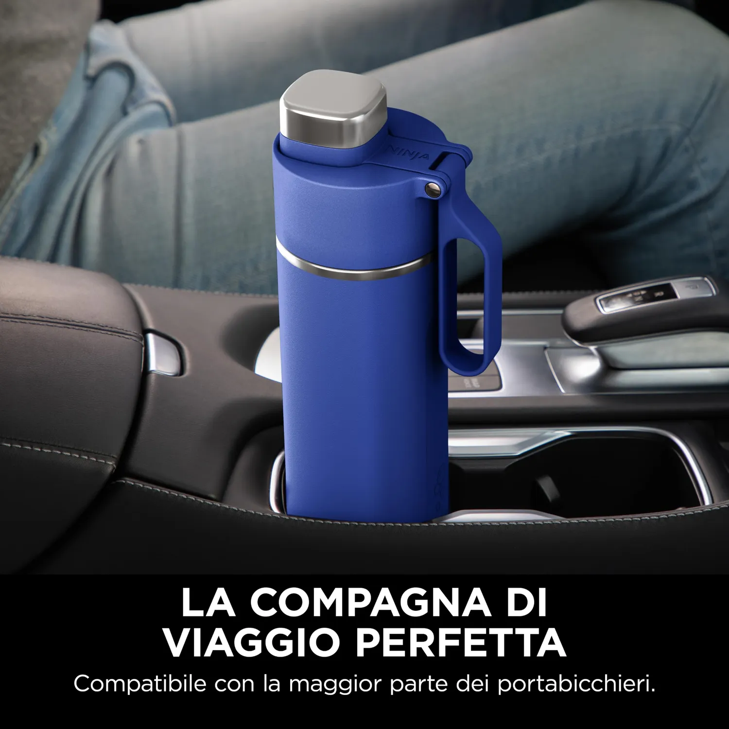 Ninja Thirsti DW2401EUUKCY borraccia termica gassate 700 ml blu