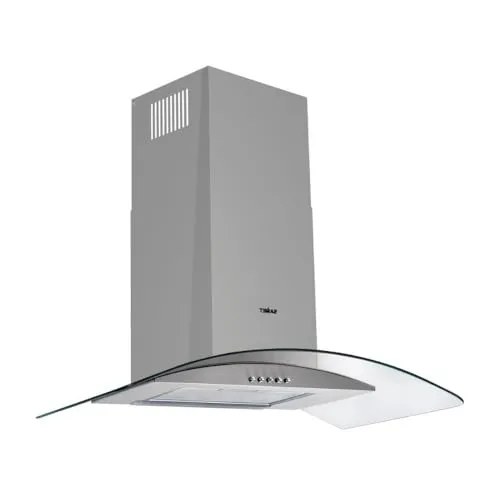 Samet WETH 90 cappa a parete 90 cm inox vetro aspirante