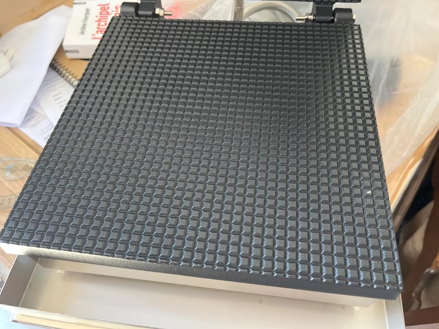 Maxima MCG Panini griglia contatto ghisa 2200 W scanalata