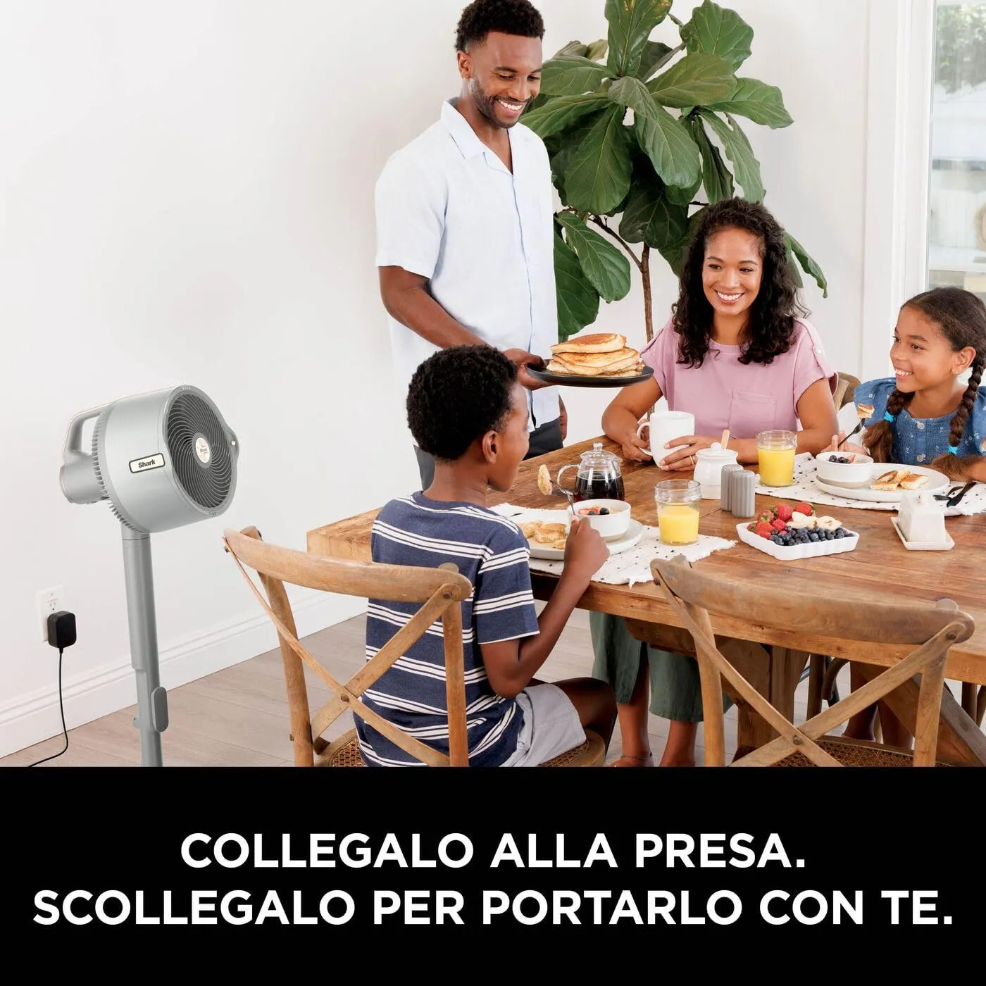 Shark FlexBreeze Pro Mist ventilatore nebulizzatore tortora