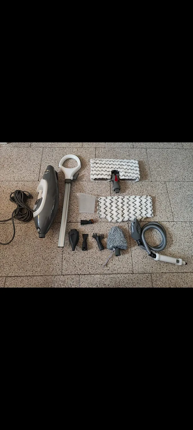 Shark S6005EU Scopa a Vapore 3-in-1 Bianca