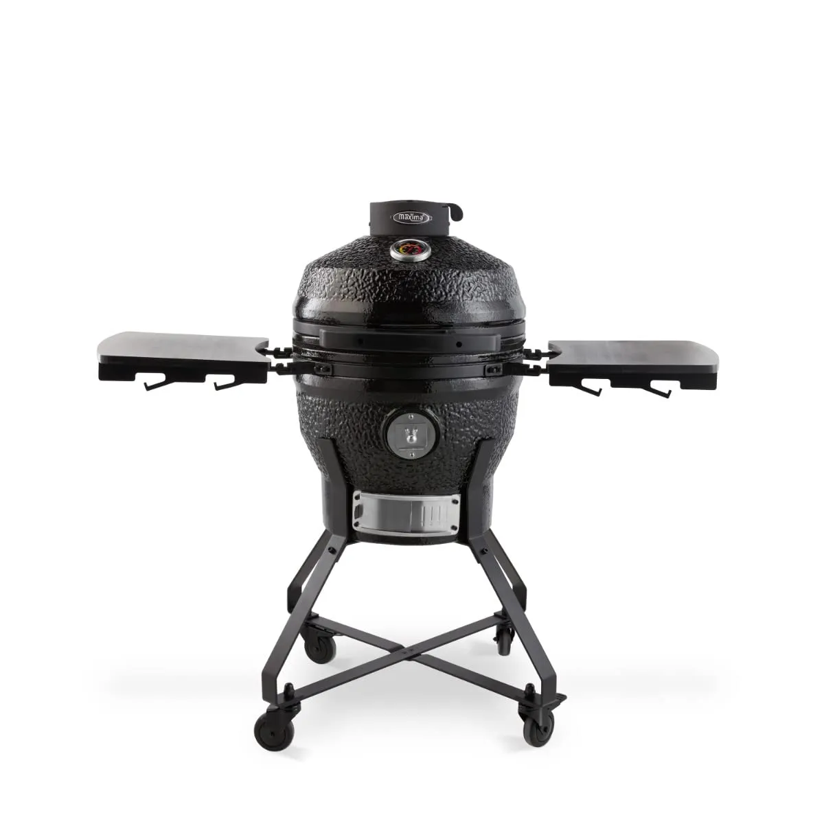 Maxima Premium Kamado BBQ 18" Ø 46 cm barbecue carbone nero