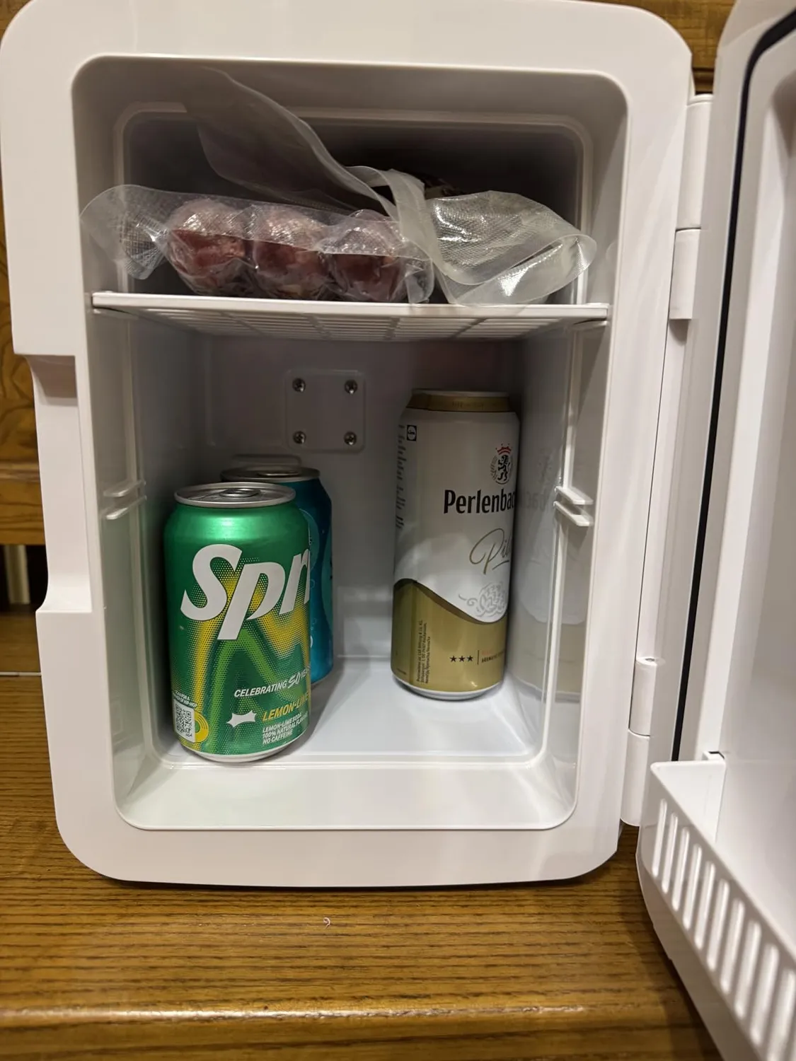 Yashe mini frigo 10 litri bianco caldo-freddo 12 lattine