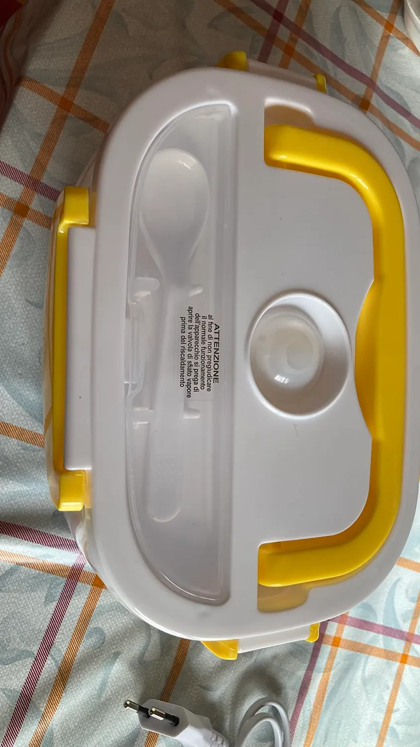 Beper Lunch & Go 90.920G scaldavivande elettrico giallo 2 contenitori