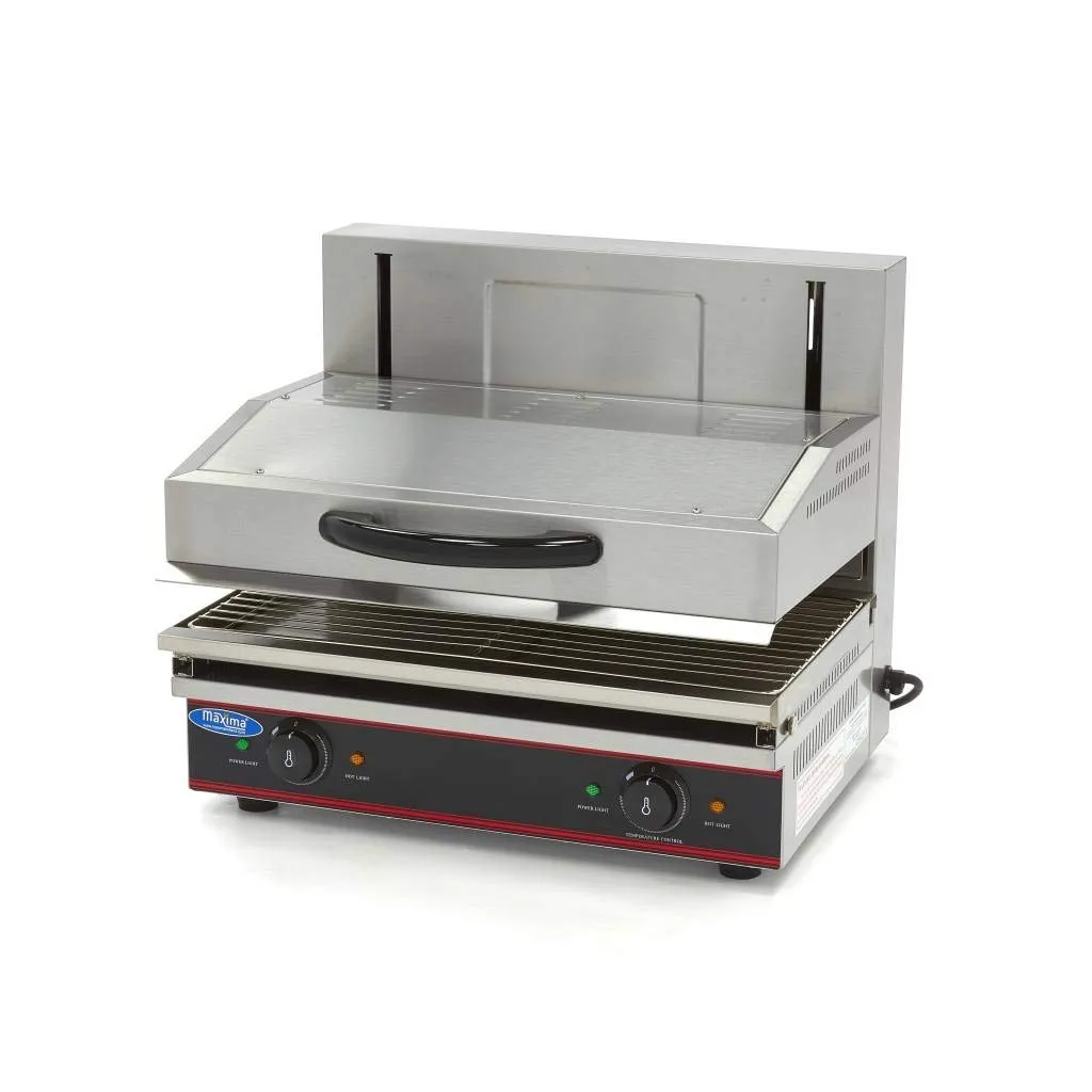 Maxima salamandra sollevamento 3600W 590x320 mm inox