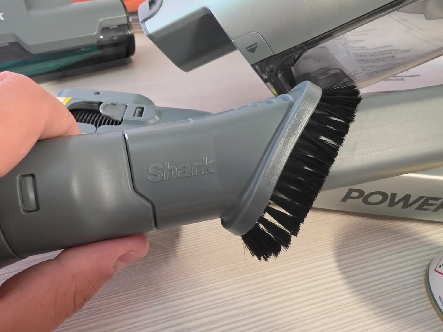 Shark PowerDetect Speed Pet Pro Clean & Empty grigio salvia
