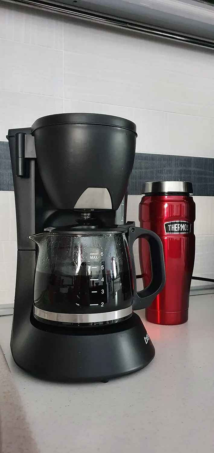 Beper BC.060 Macchina Caffè Americano 600 ml Nero 4 Tazze