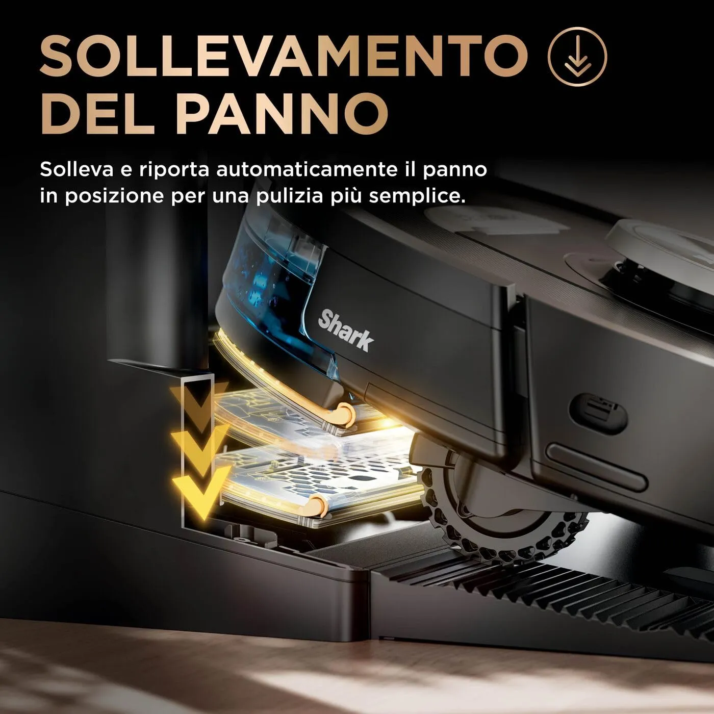 Shark PowerDetect NeverTouch Pro robot aspirapolvere nero 60 giorni