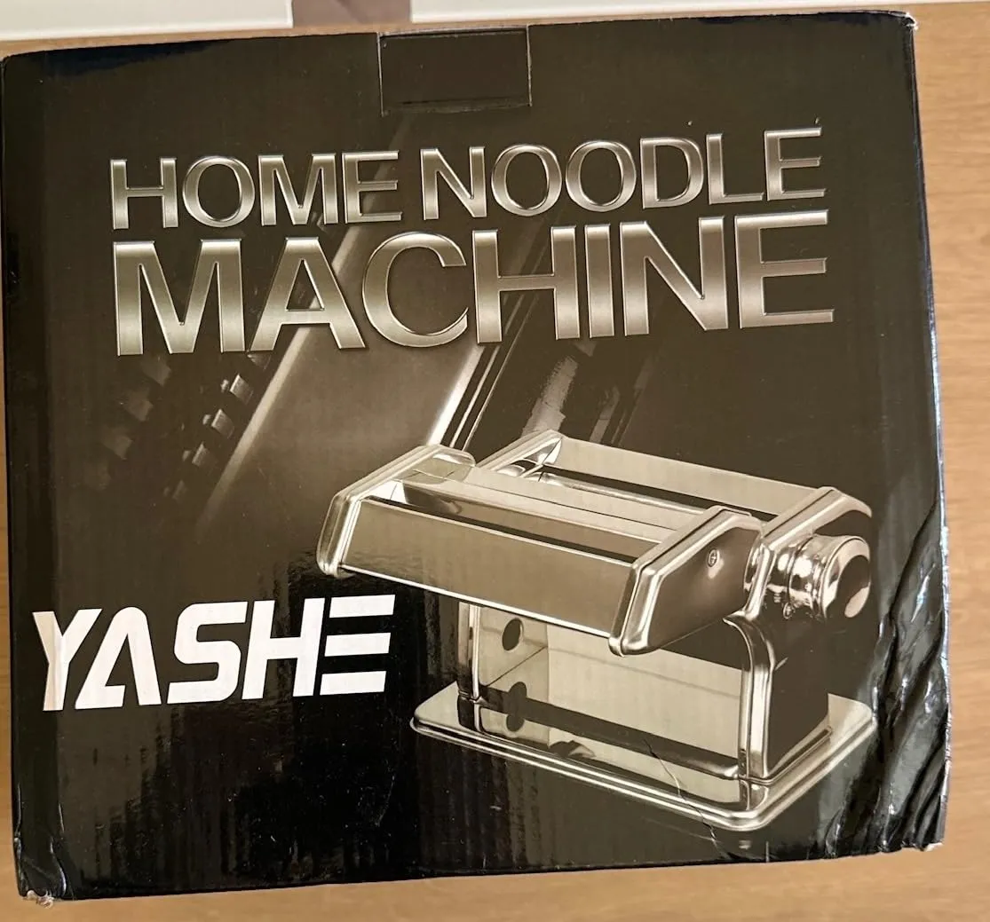 Yashe QF-150 macchina pasta manuale acciaio inox 7 spessori