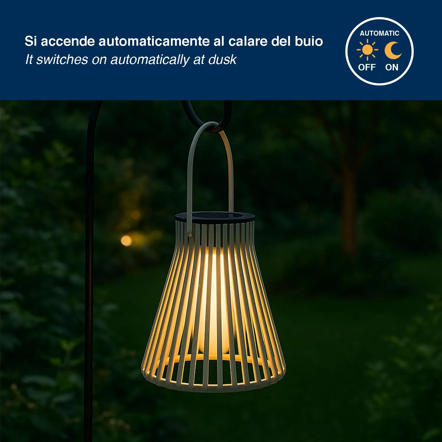 Beper P207ILO300 lampada solare esterno decorativa IP44