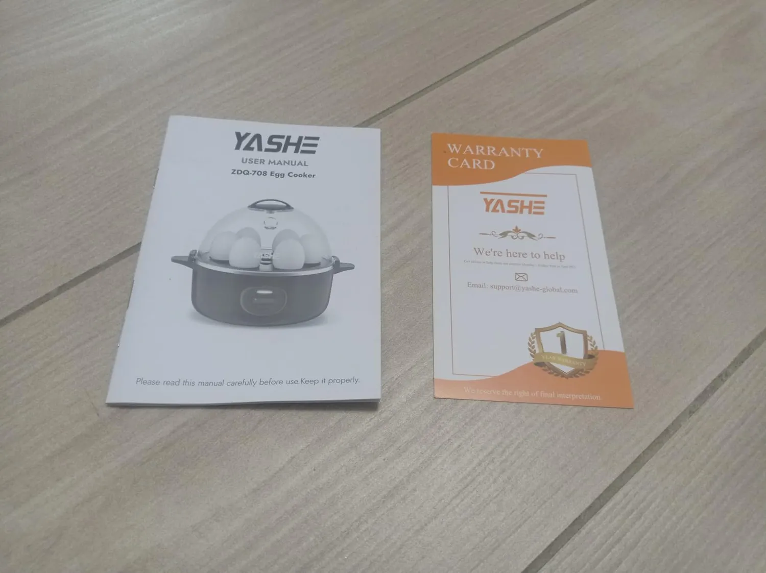 YASHE Cuociuova Elettrico 7 Uova Nero Automatico