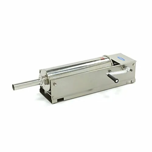Maxima Insaccatrice Salsicce Orizzontale 7L inox 4 imbuti